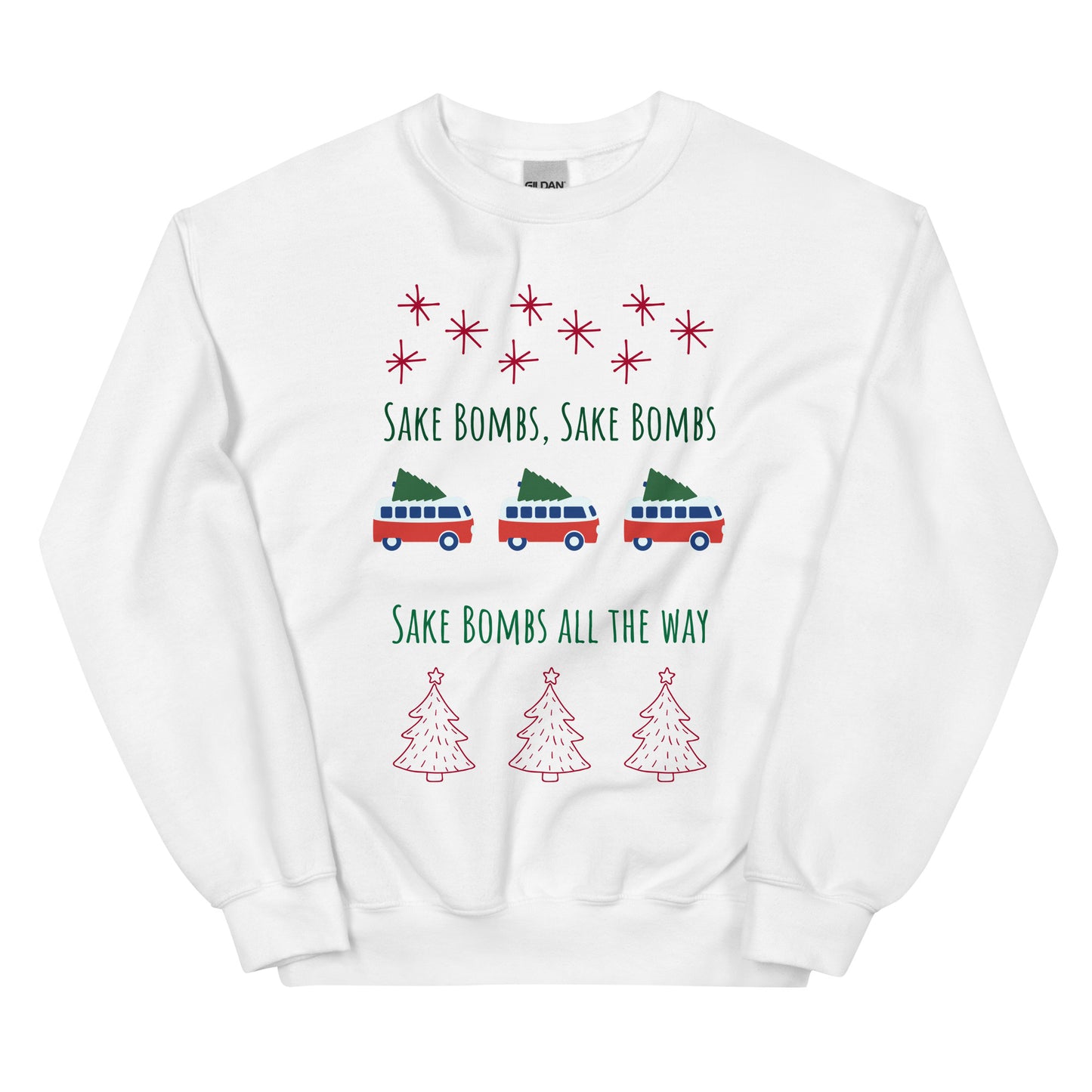 Sake Van Christmas Sweater Unisex Sweatshirt